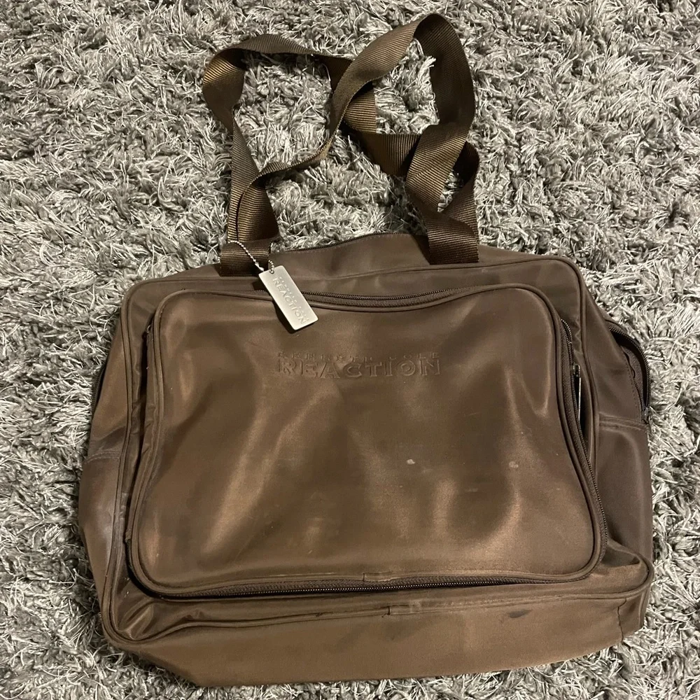Kenneth Cole Reaction Dark Brown Laptop Bag